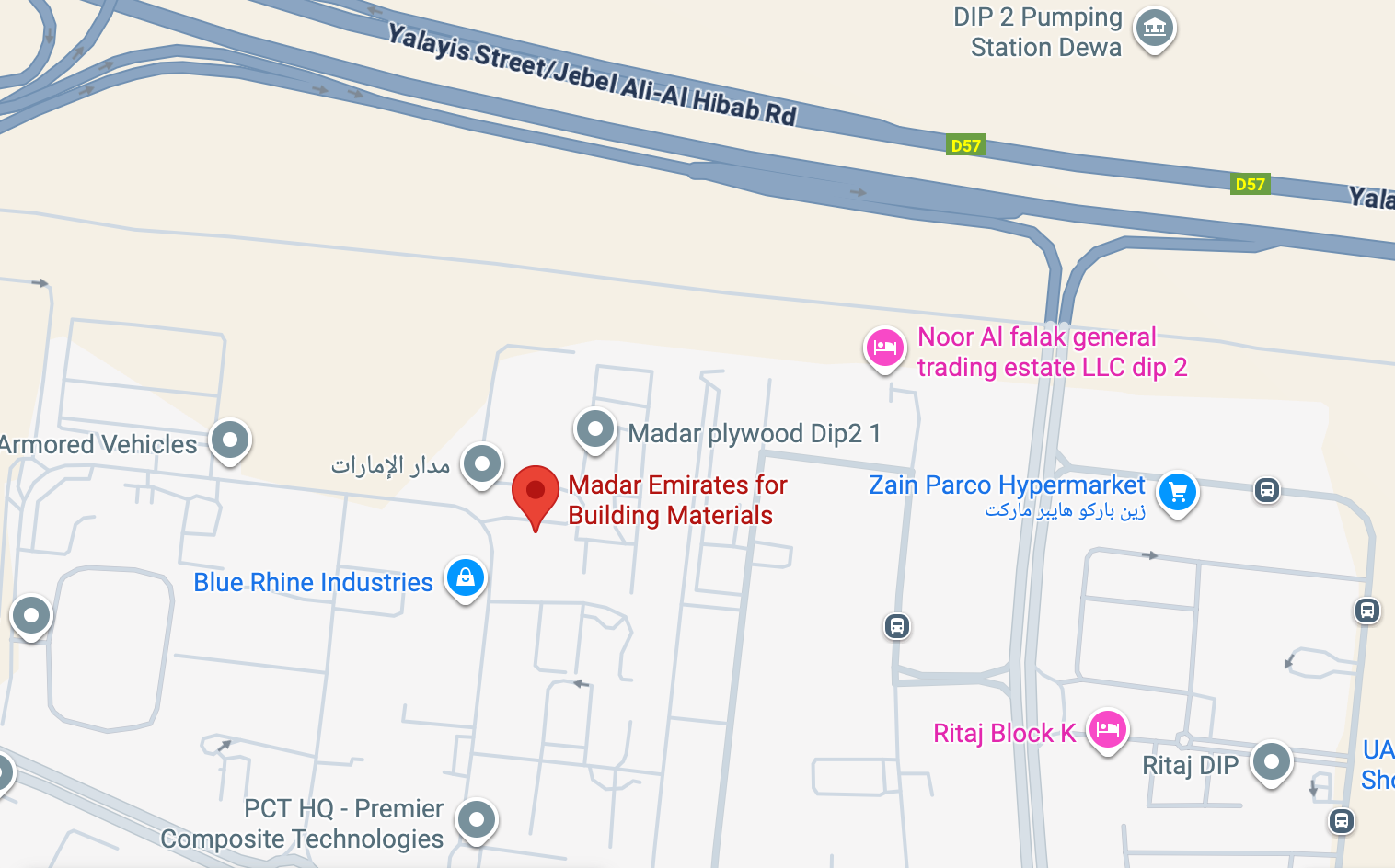 Head Office Location Map