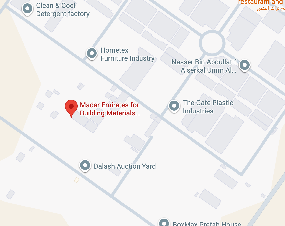 Umm Al Quwain Location Map